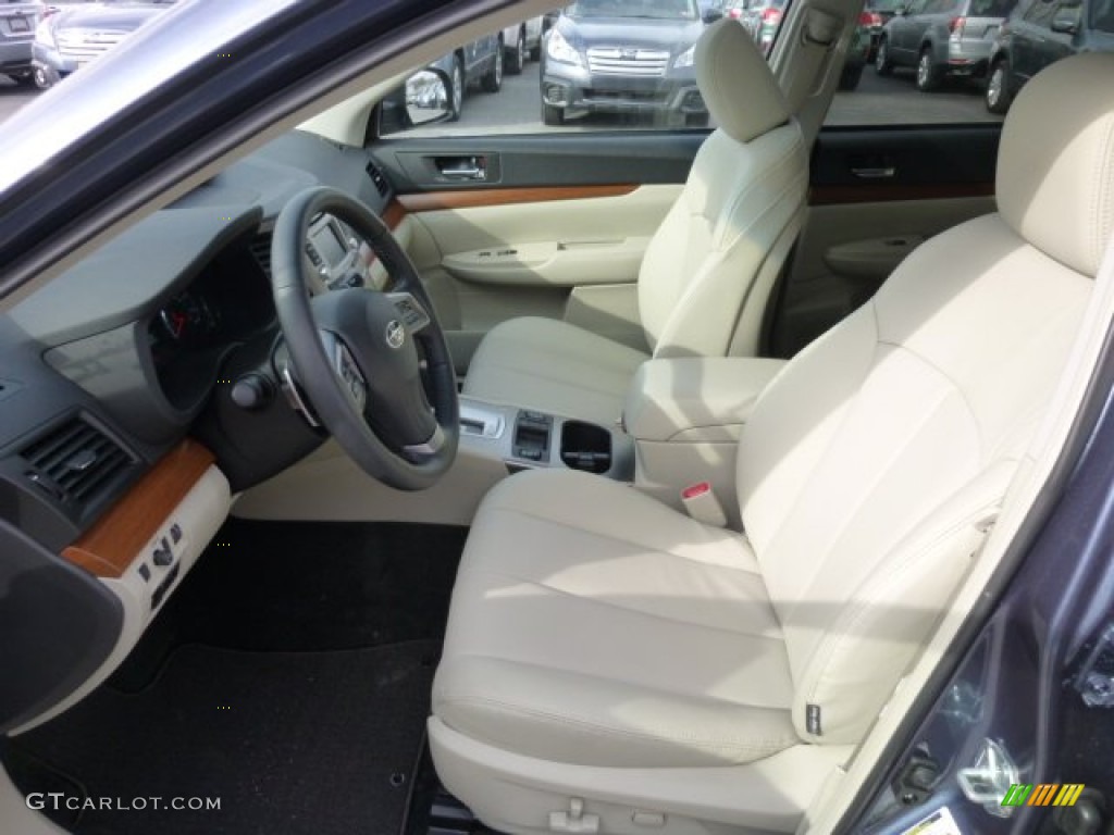 Warm Ivory Leather Interior 2013 Subaru Outback 2.5i Limited Photo #76307974
