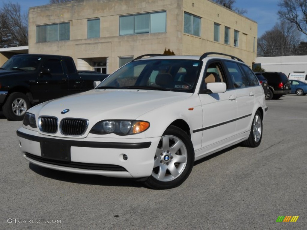 Alpine White BMW 3 Series
