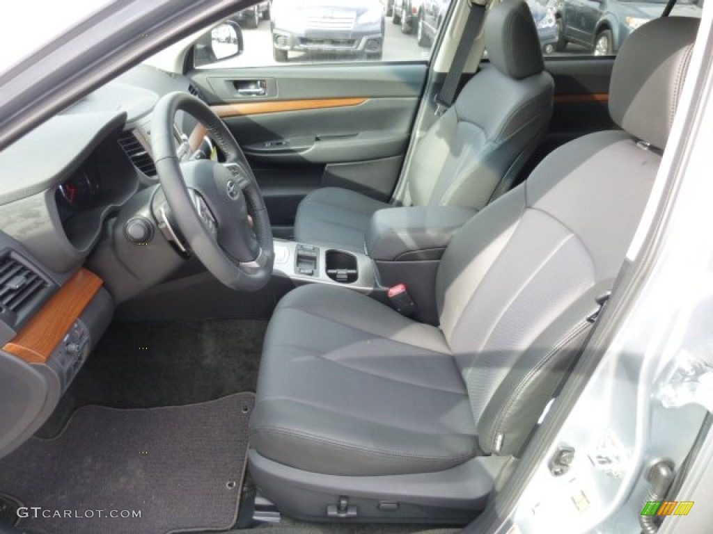 Off Black Leather Interior 2013 Subaru Outback 2.5i Limited Photo #76308305