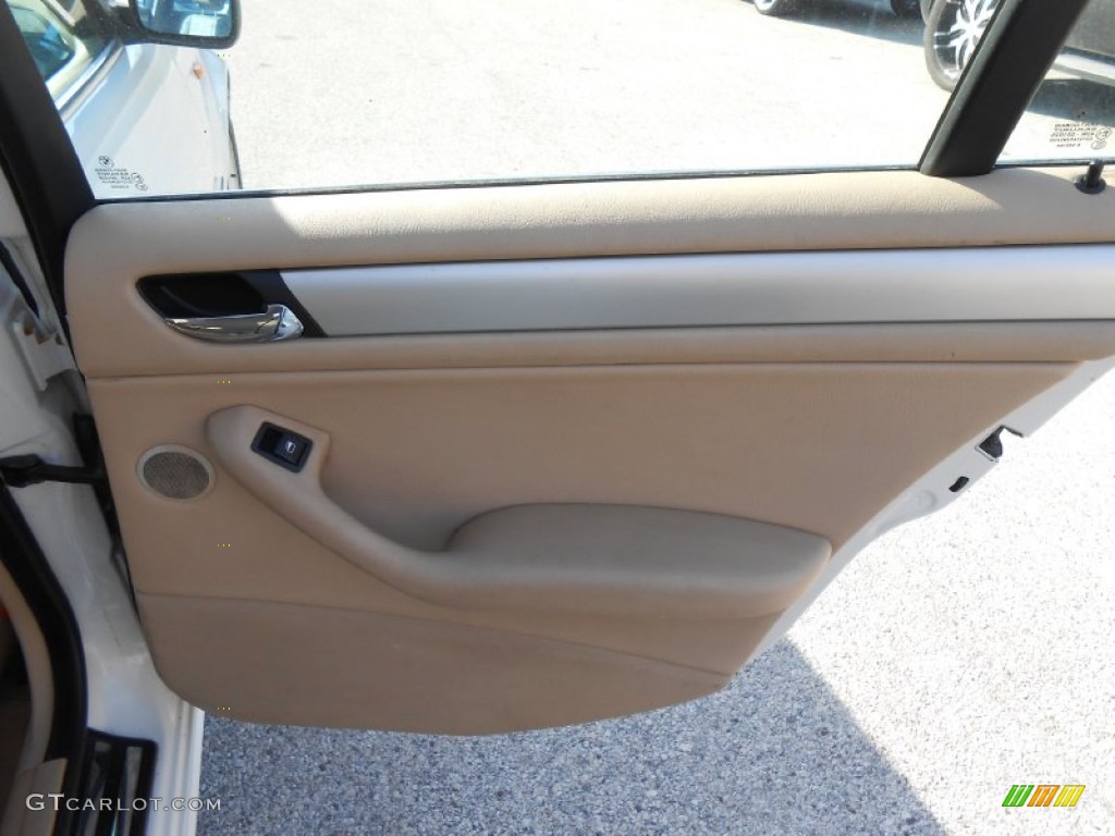 2004 BMW 3 Series 325i Wagon Sand Door Panel Photo #76308467