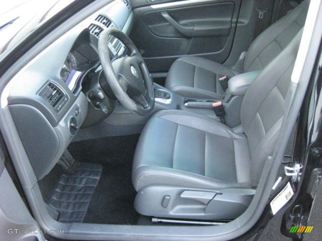 2007 Volkswagen Jetta Wolfsburg Edition Sedan Front Seat Photo #76308644