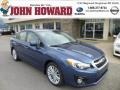 2013 Marine Blue Pearl Subaru Impreza 2.0i Limited 4 Door  photo #1