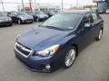 2013 Marine Blue Pearl Subaru Impreza 2.0i Limited 4 Door  photo #3