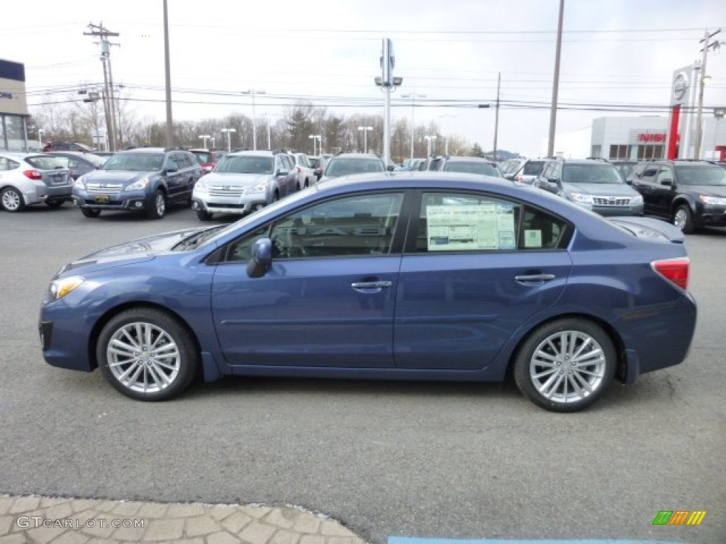 Marine Blue Pearl 2013 Subaru Impreza 2.0i Limited 4 Door Exterior Photo #76308726