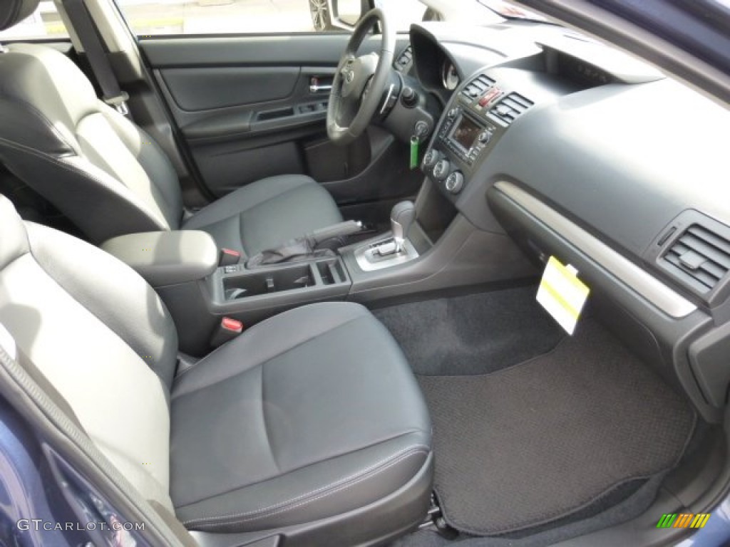 Black Interior 2013 Subaru Impreza 2.0i Limited 4 Door Photo #76308817