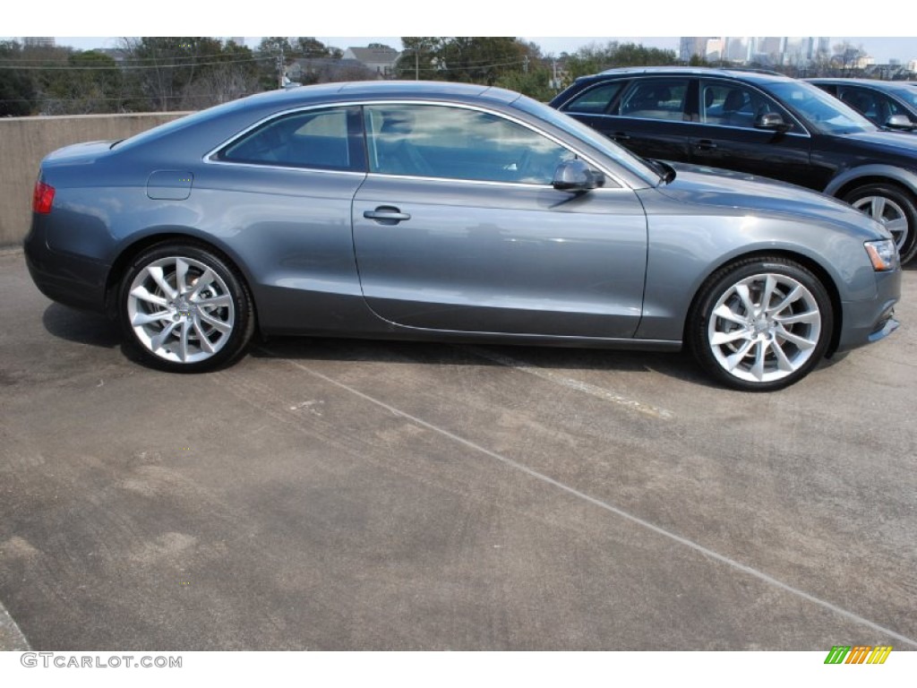 Monsoon Gray Metallic 2013 Audi A5 2.0T quattro Coupe Exterior Photo #76309012