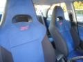 2005 Subaru Impreza Black/Blue Ecsaine Interior Front Seat Photo