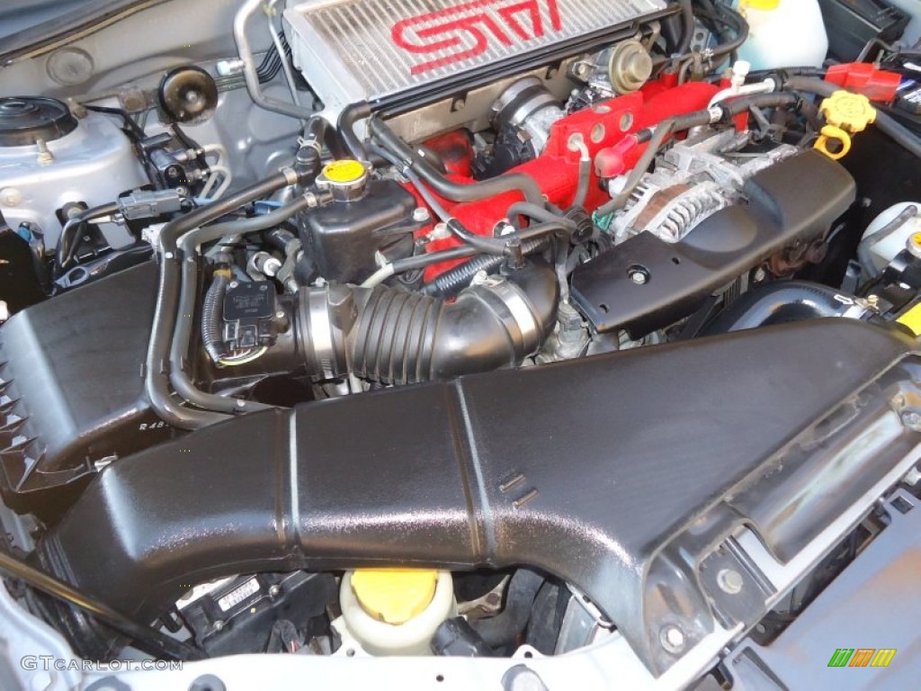2005 Subaru Impreza WRX STi 2.5 Liter STi Turbocharged DOHC 16-Valve VVT Flat 4 Cylinder Engine Photo #76309109