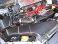2.5 Liter STi Turbocharged DOHC 16-Valve VVT Flat 4 Cylinder 2005 Subaru Impreza WRX STi Engine