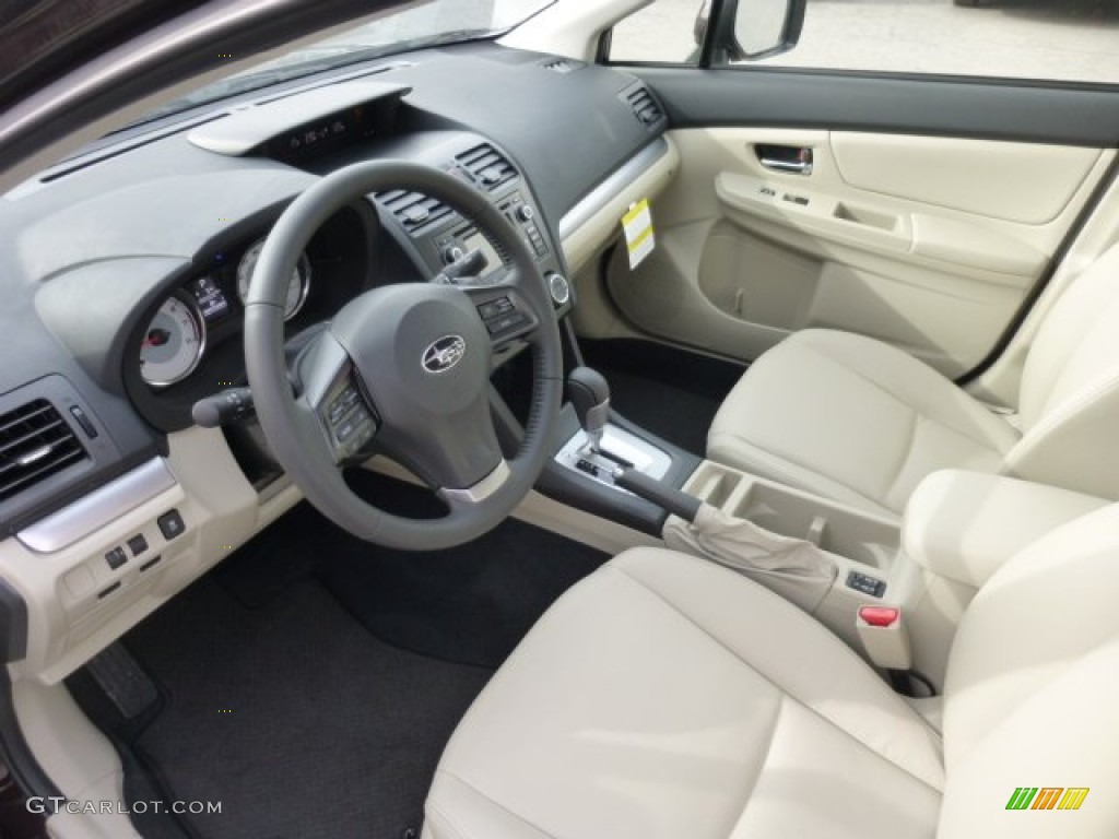Ivory Interior 2013 Subaru Impreza 2.0i Limited 4 Door Photo #76309169