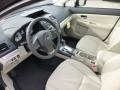 Ivory Front Seat Photo for 2013 Subaru Impreza #76309169