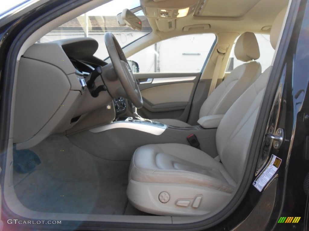 2011 A4 2.0T quattro Sedan - Brilliant Black / Cardamom Beige photo #10