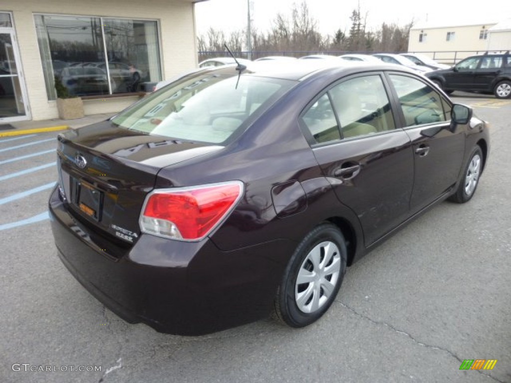 Deep Cherry Red Pearl 2013 Subaru Impreza 2.0i 4 Door Exterior Photo #76309928