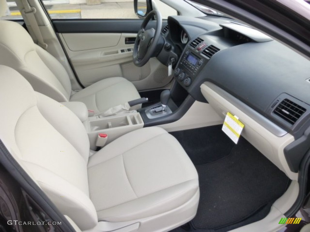 Ivory Interior 2013 Subaru Impreza 2.0i 4 Door Photo #76309964
