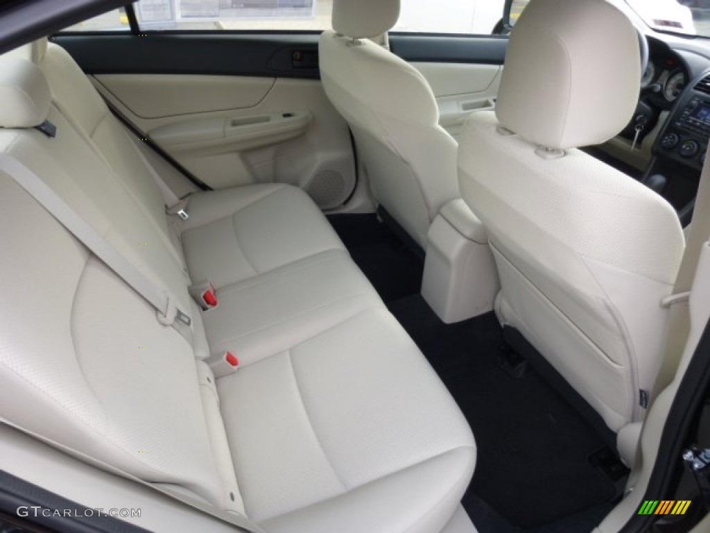 Ivory Interior 2013 Subaru Impreza 2.0i 4 Door Photo #76309990