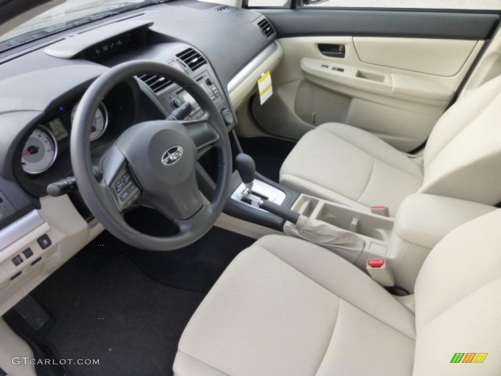 Ivory Interior 2013 Subaru Impreza 2.0i 4 Door Photo #76310032