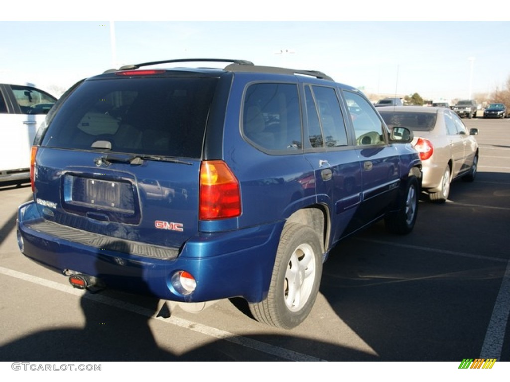 2005 Envoy SLE 4x4 - Superior Blue Metallic / Light Gray photo #2