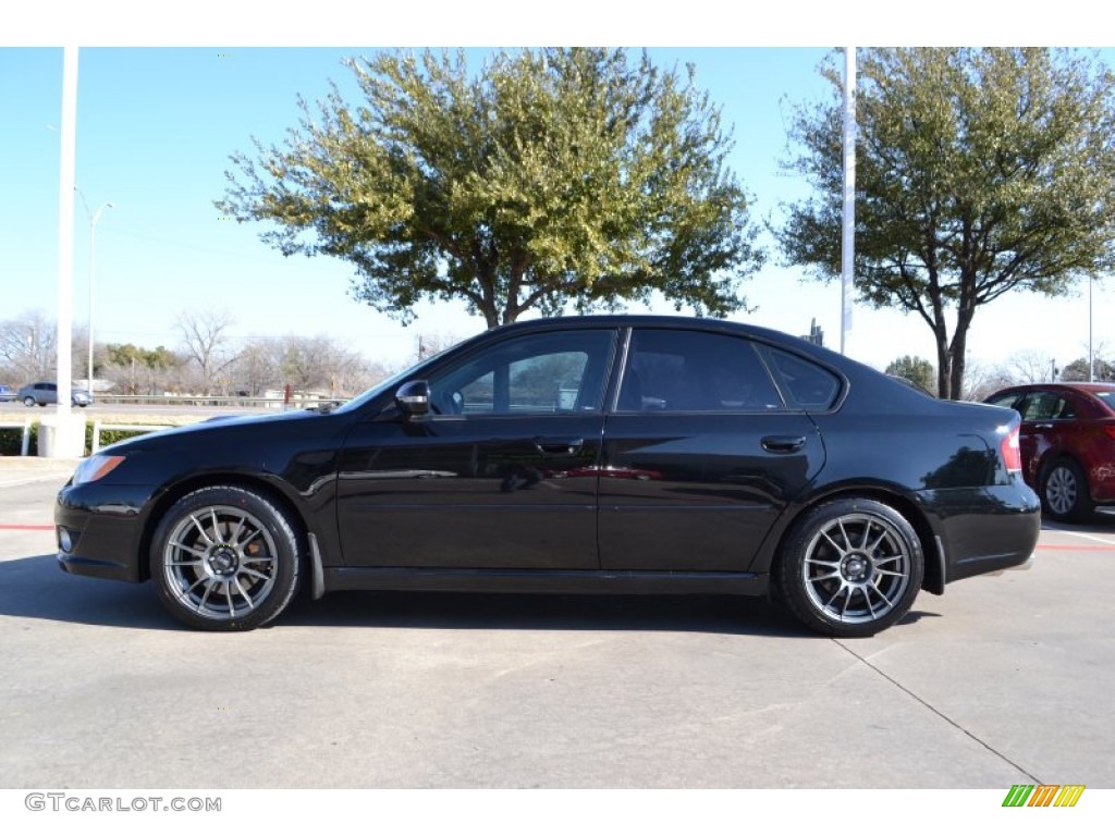 Obsidian Black Pearl 2009 Subaru Legacy 2.5 GT Limited Exterior Photo #76311594