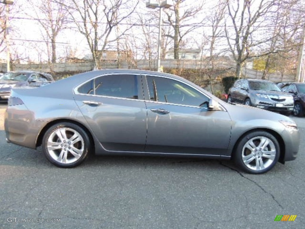 2010 TSX Sedan - Polished Metal Metallic / Ebony photo #4