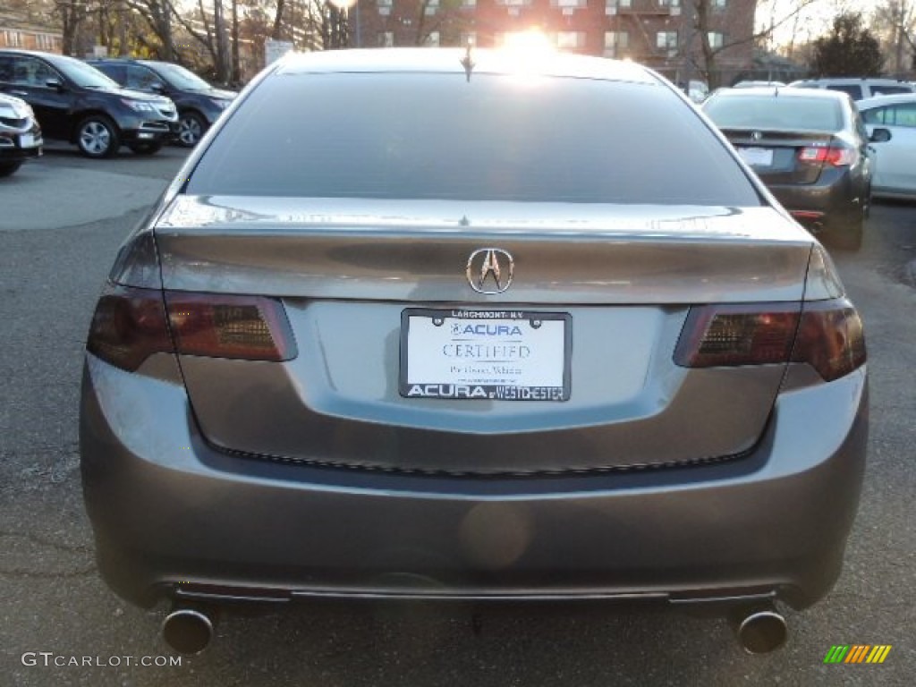 2010 TSX Sedan - Polished Metal Metallic / Ebony photo #6