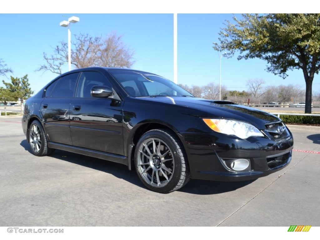 Obsidian Black Pearl 2009 Subaru Legacy 2.5 GT Limited Exterior Photo #76311675