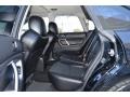 2009 Subaru Legacy Off Black Interior Rear Seat Photo