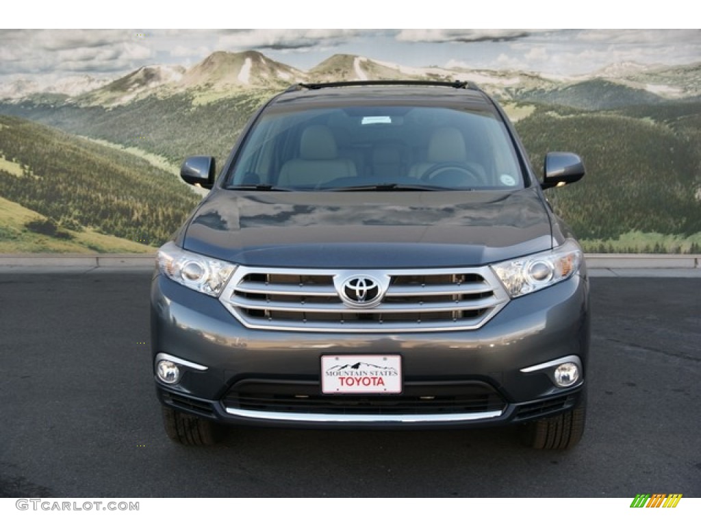 2013 Highlander Limited 4WD - Magnetic Gray Metallic / Ash photo #3