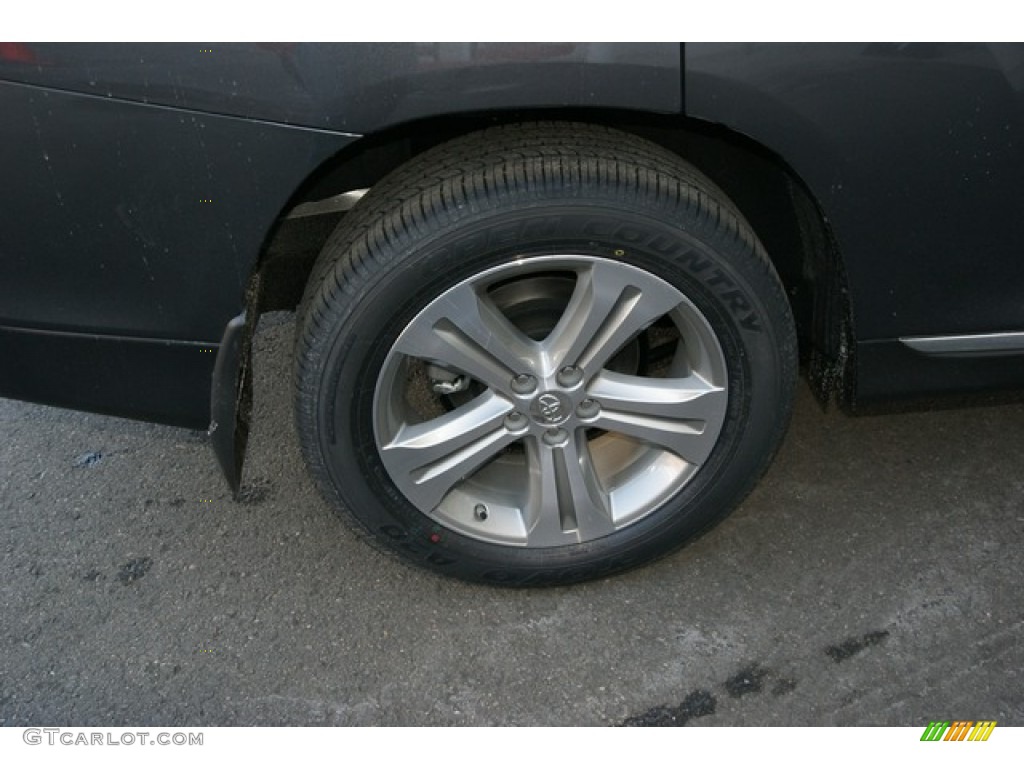 2013 Highlander Limited 4WD - Magnetic Gray Metallic / Ash photo #10