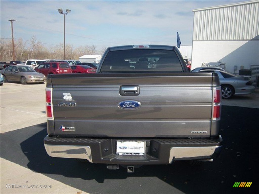 2011 F150 XLT SuperCab - Sterling Grey Metallic / Steel Gray photo #7