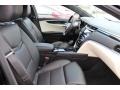 2013 Cadillac XTS Jet Black/Light Wheat Opus Full Leather Interior Front Seat Photo
