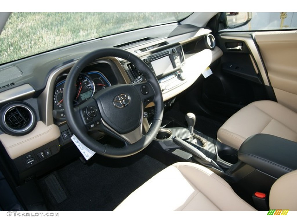 Beige Interior 2013 Toyota RAV4 Limited AWD Photo #76313803