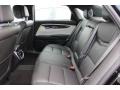 2013 Cadillac XTS Jet Black/Light Wheat Opus Full Leather Interior Rear Seat Photo