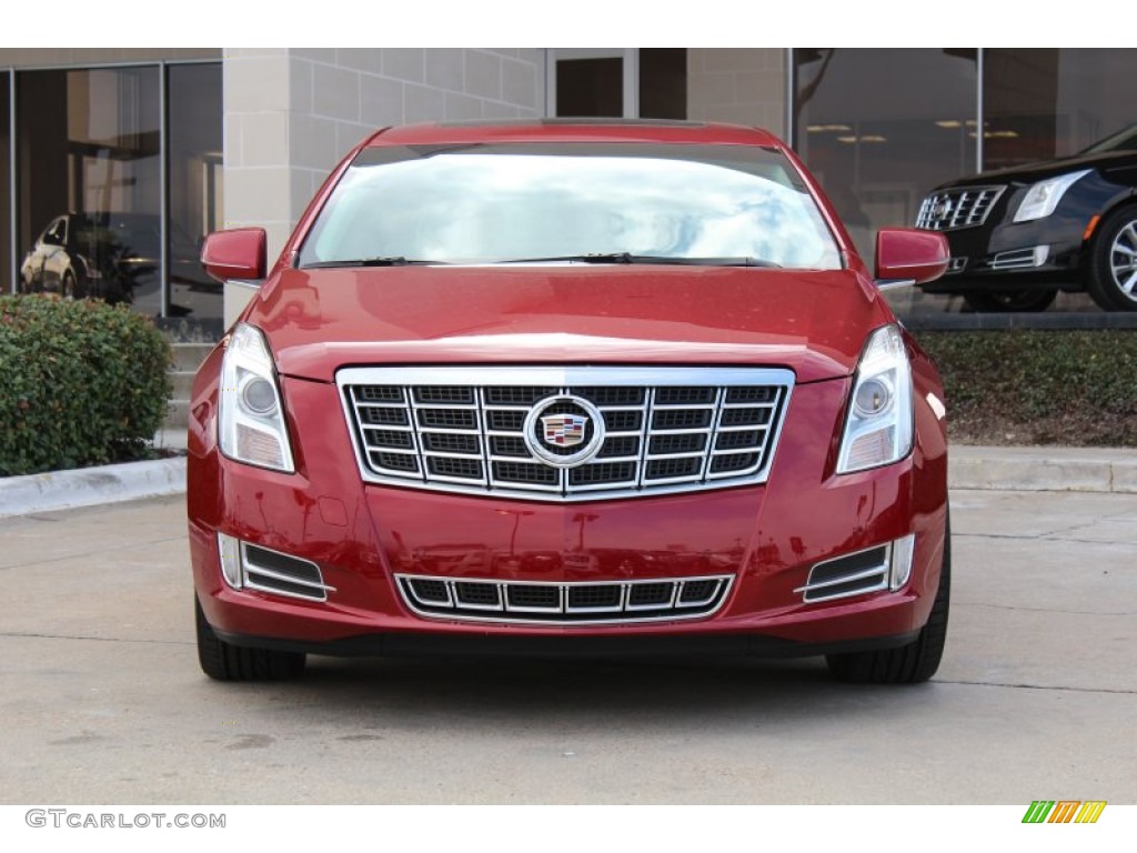 Crystal Red Tintcoat 2013 Cadillac XTS Luxury FWD Exterior Photo #76314078
