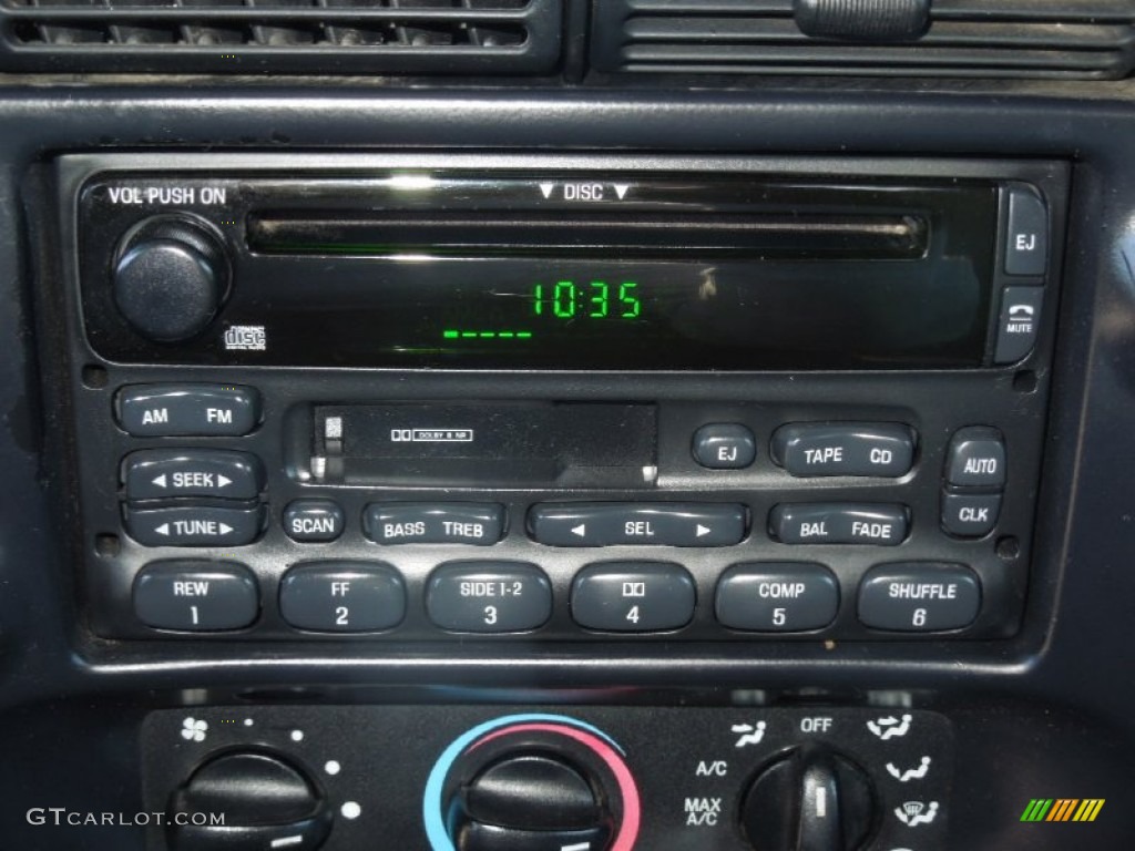 1998 Ford Ranger Sport Regular Cab Audio System Photos