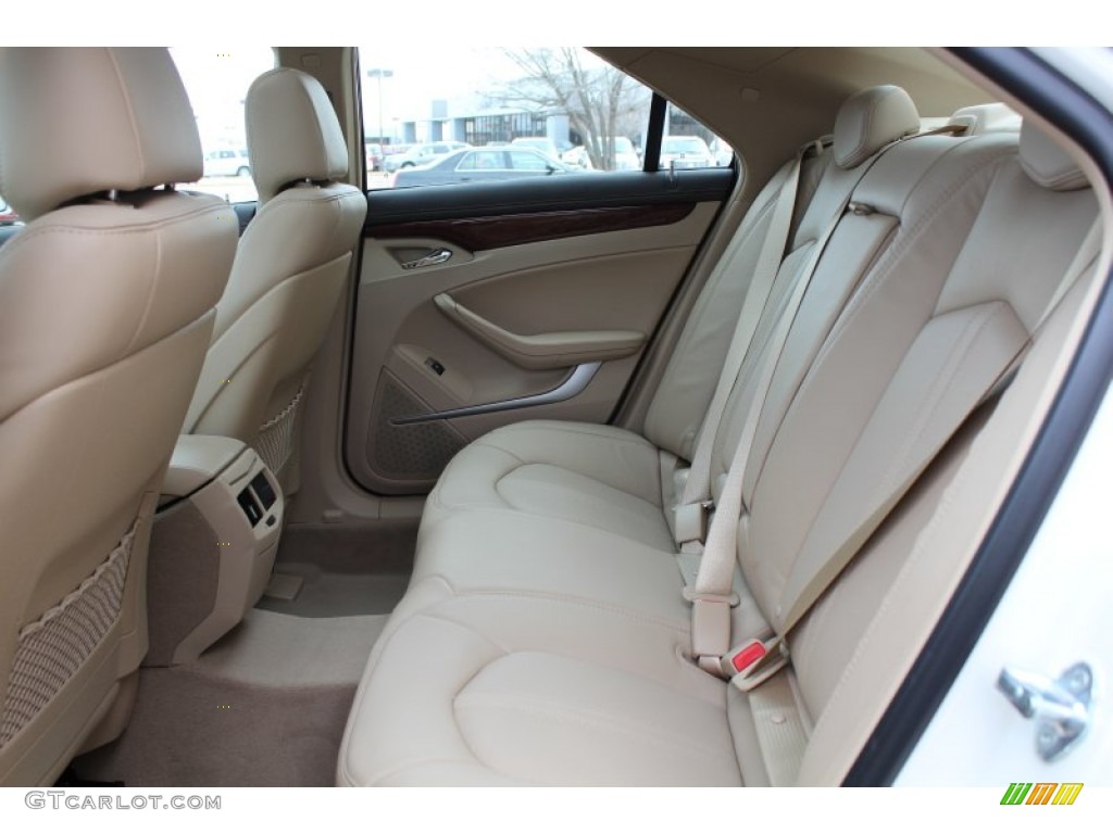 Cashmere/Ebony Interior 2013 Cadillac CTS 3.6 Sedan Photo #76314694