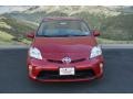 2013 Barcelona Red Metallic Toyota Prius Three Hybrid  photo #2