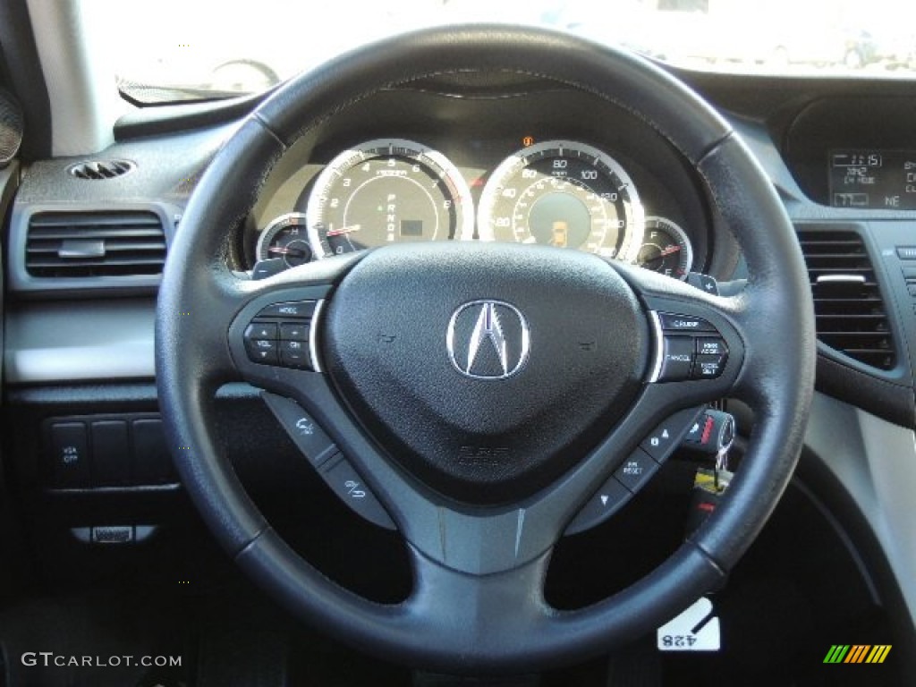 2010 TSX Sedan - Grigio Metallic / Ebony photo #14