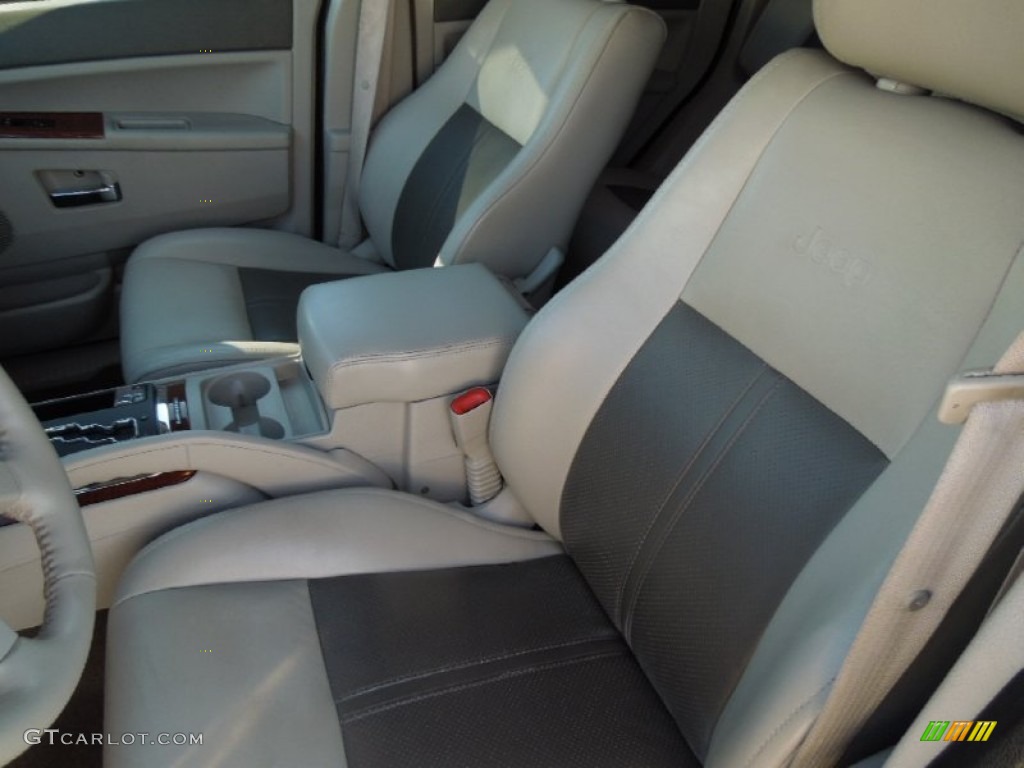 2007 Jeep Grand Cherokee Limited 4x4 Front Seat Photo #76314907