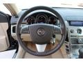 Cashmere/Ebony 2013 Cadillac CTS 3.0 Sedan Steering Wheel