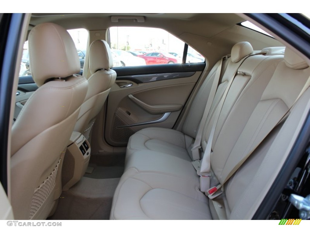 Cashmere/Ebony Interior 2013 Cadillac CTS 3.0 Sedan Photo #76315127