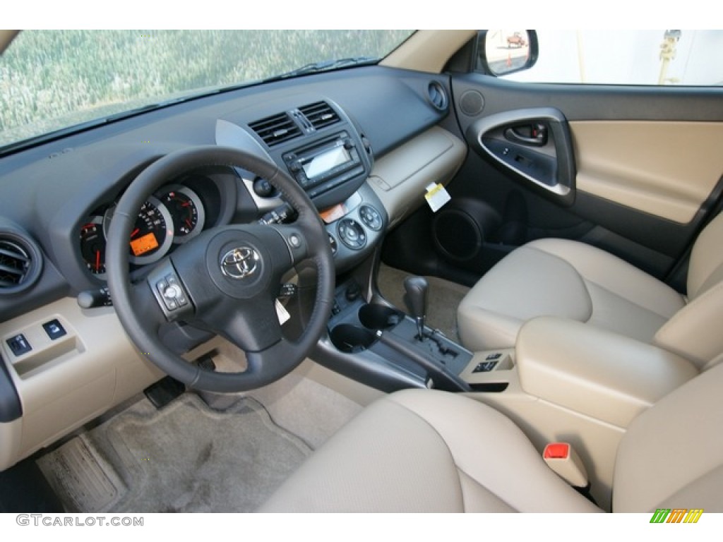 2012 RAV4 V6 Limited 4WD - Pyrite Mica / Sand Beige photo #5