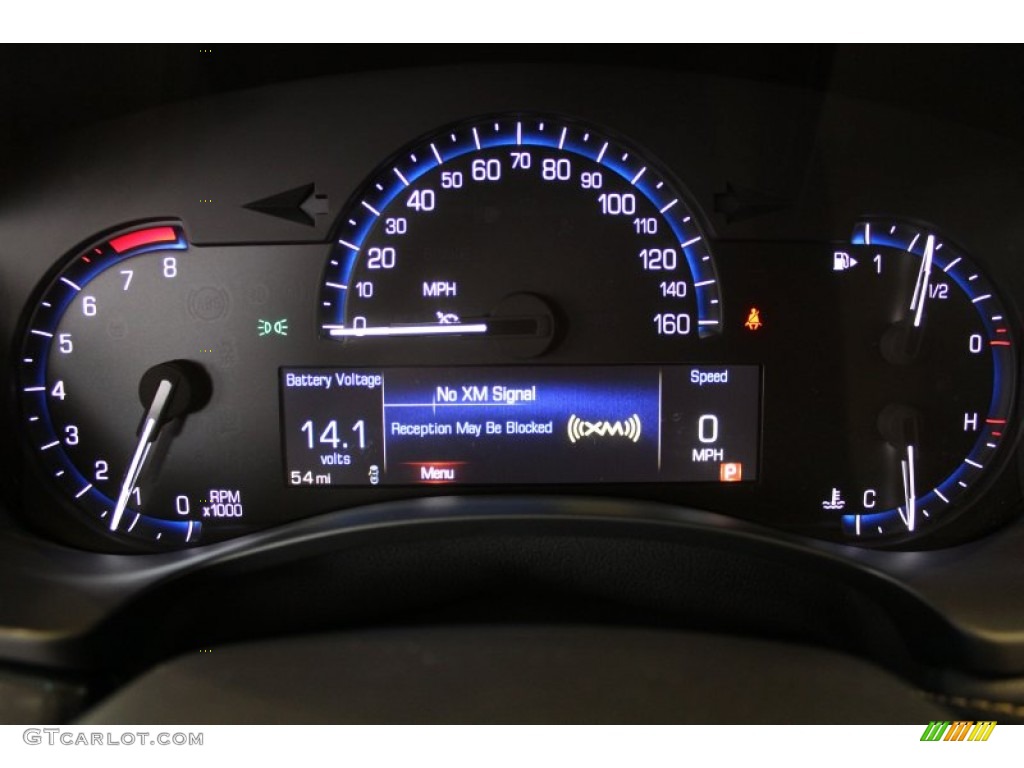 2013 Cadillac ATS 2.0L Turbo Gauges Photo #76315424