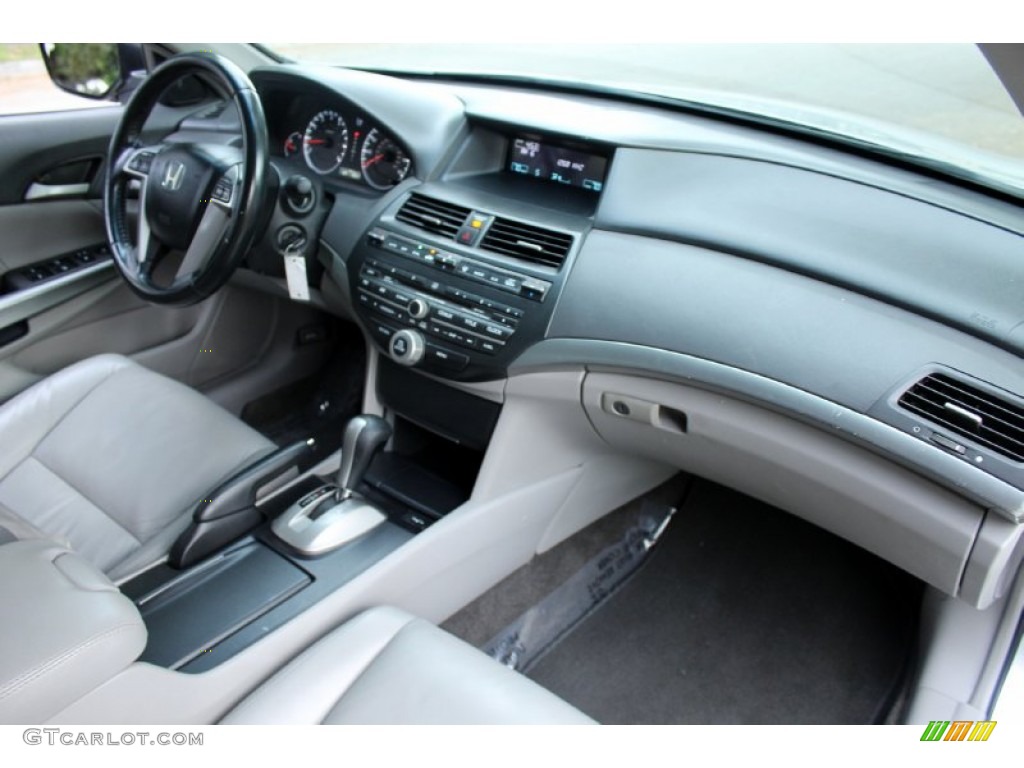 2008 Honda Accord EX-L V6 Sedan Gray Dashboard Photo #76315547
