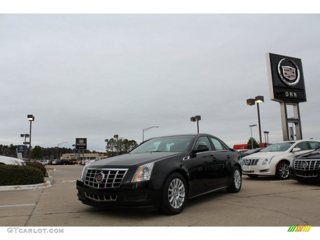 2013 CTS 3.0 Sedan - Black Diamond Tricoat / Ebony photo #1