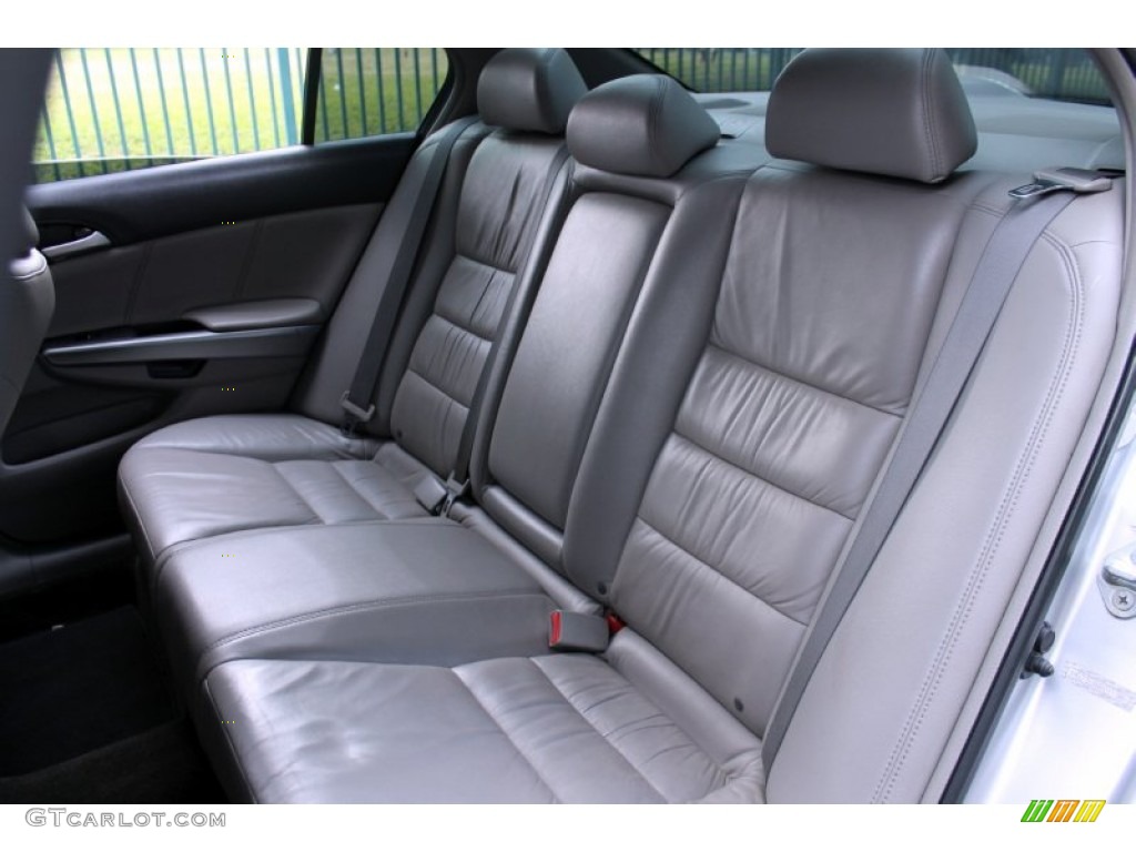 2008 Honda Accord EX-L V6 Sedan Rear Seat Photos