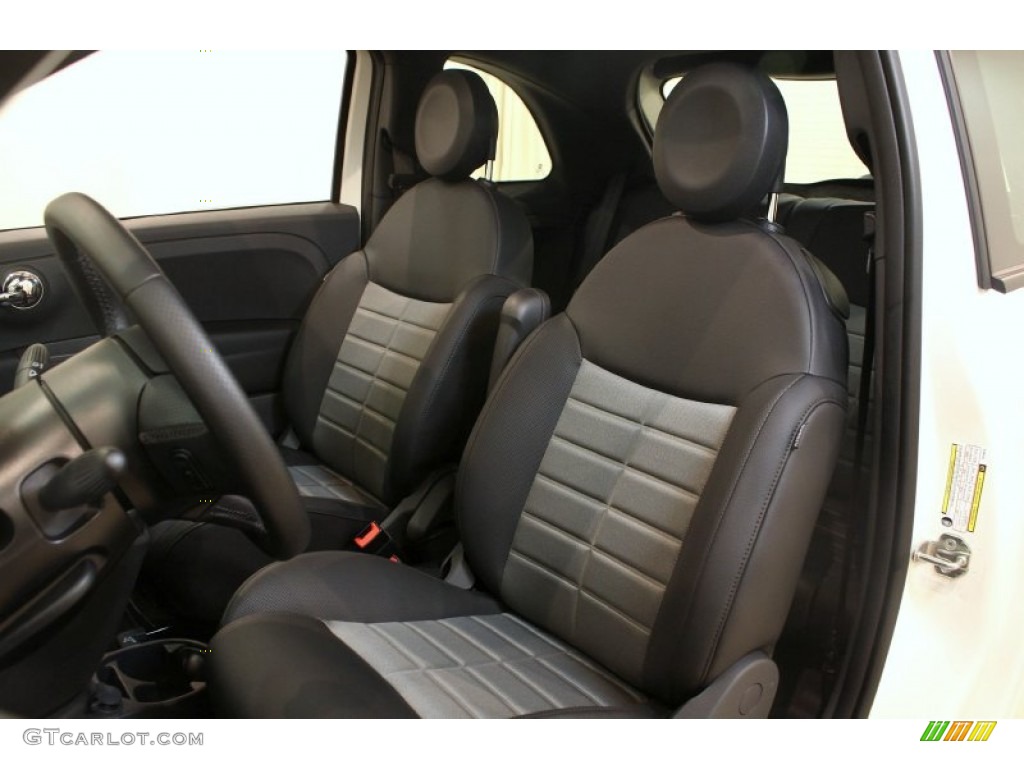 2012 Fiat 500 Sport Front Seat Photo #76317149