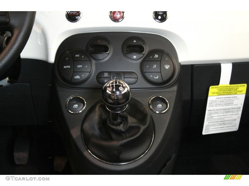 2012 Fiat 500 Sport 5 Speed Manual Transmission Photo #76317347