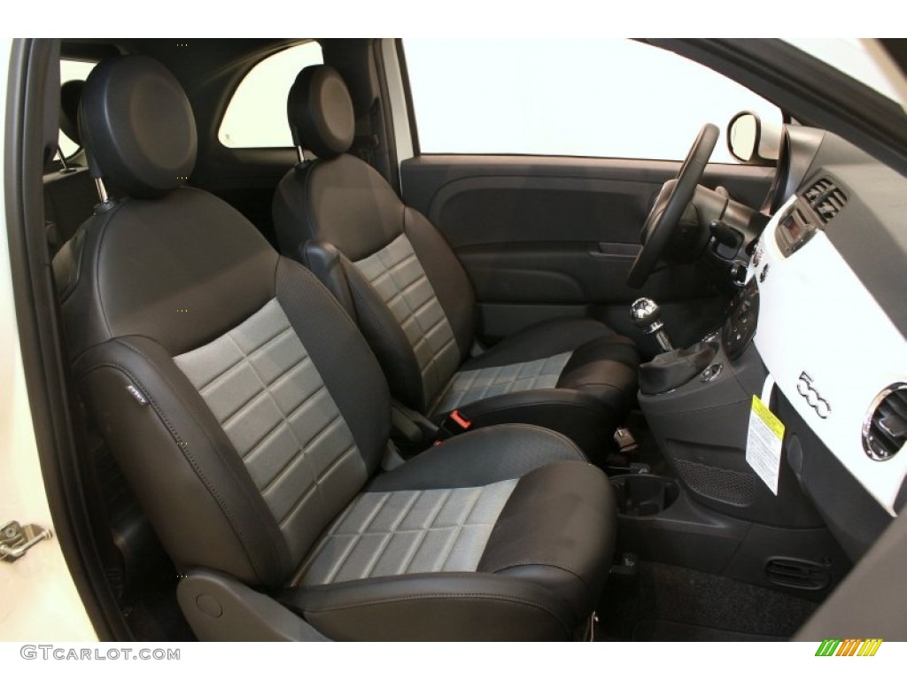 2012 Fiat 500 Sport Front Seat Photo #76317421
