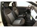 2012 Fiat 500 Sport Tessuto Nero/Nero (Black/Black) Interior Front Seat Photo