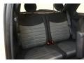 2012 Fiat 500 Sport Tessuto Nero/Nero (Black/Black) Interior Rear Seat Photo